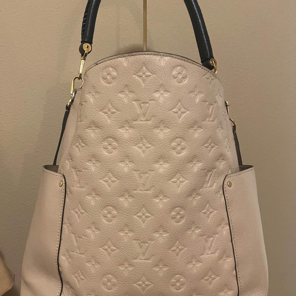 Louis Vuitton Dune Monogram Empreinte Leather Bagatelle Bag w/ dust bag - Picture 5 of 16
